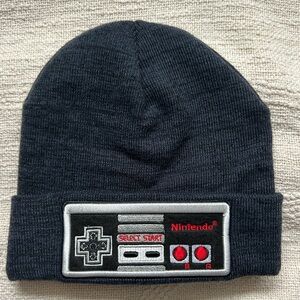 NINTENDO Embroidered Patch Beanie